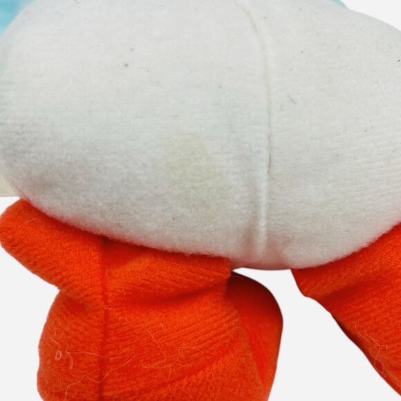 Vintage 1997 Muppet Babies Animal Bean Bag Plush Jim Henson Toy Biz 90s Cartoon - Picture 11 of 12